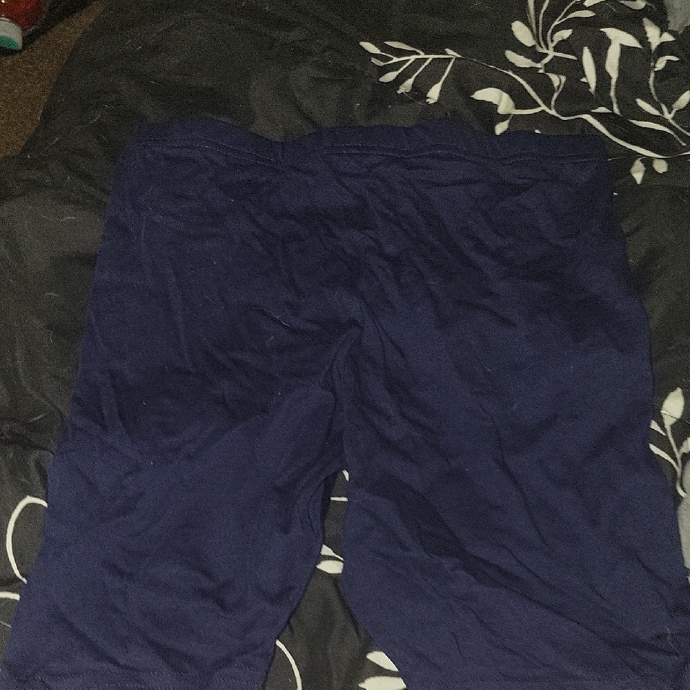 Serra Blue Athletic Shorts Relaxed Fit